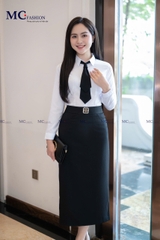 Sơ mi trắng dài tay AB126