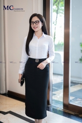 Sơ mi trắng dài tay AB126