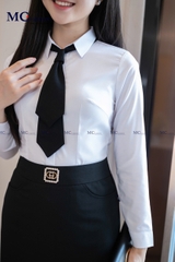 Sơ mi trắng dài tay AB126