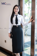 Sơ mi trắng dài tay AB126