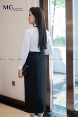 Sơ mi trắng dài tay AB126