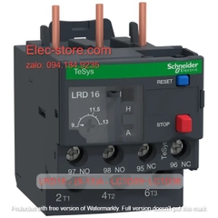 Relay Nhiệt Schneider - LRD series - Đuôi Nhiệt Schneider LRD16 (9-13A) - rơ le nhiệt schneider