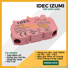 TIẾP ĐIỂM PHỤ IDEC YW-E01 - TIẾP ĐIỂM ĐƠN 1NC