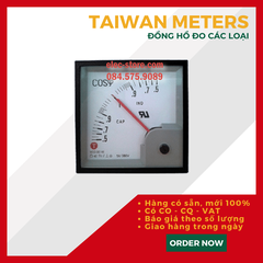 Đồng hồ đo Cosϕ Taiwan Meters dòng BE 96 x 96mm