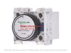 Khối tiếp điểm phụ trễ thời gian LADR2 Schneider - Off Delay LADR2 - Bộ Hẹn Giờ Tắt 0.1-30S - Tiếp Điểm Phụ LC1D