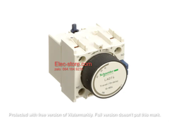 Khối tiếp điểm phụ trễ thời gian LADT4 Schneider - On Delay LADT4 - Bộ Hẹn Giờ Bật 11-180S - Tiếp Điểm Phụ LC1D - Tiếp điểm Schneider