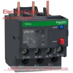 Relay Nhiệt Schneider - LRD series - Đuôi Nhiệt Schneider LRD08 (2.5-4A) - rơ le nhiệt schneider