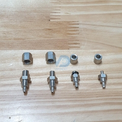 Đầu nối nhanh dạng xiết - ren ngoài M3/M5/M6