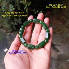 VÒNG ĐEO TAY NGỌC BÍCH TỰ NHIÊN CHO NAM