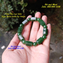 VÒNG ĐEO TAY NGỌC BÍCH TỰ NHIÊN CHO NAM