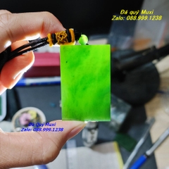 MẶT DÂY CHUYỀN VÔ SỰ BÀI NGỌC BÍCH XANH TỰ NHIÊN LOẠI CAO CẤP