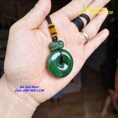 MẶT DÂY CHUYỀN ĐỒNG ĐIẾU MIX TỲ HƯUNGỌC BÍCH TỰ NHIÊN