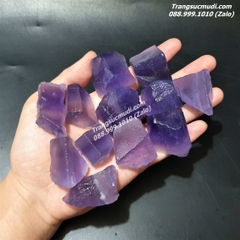 ĐÁ FLUORITE TÍM TỰ NHIÊN - Mẫu DT27