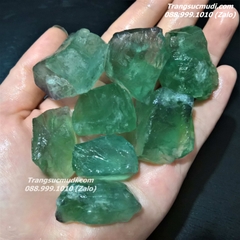 ĐÁ FLUORITE XANH LÁ TỰ NHIÊN - Mẫu DT28