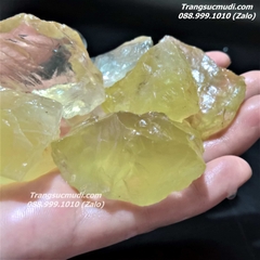 ĐÁ THẠCH ANH VÀNG THÔ TỰ NHIÊN - Mẫu DT23