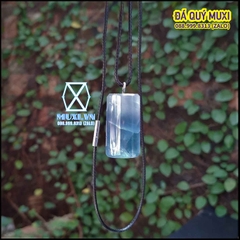 DÂY CHUYỀN BÁT GIÁC ĐÁ FLUORITE XANH DƯƠNG