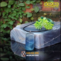 DÂY CHUYỀN BÁT GIÁC ĐÁ FLUORITE XANH DƯƠNG