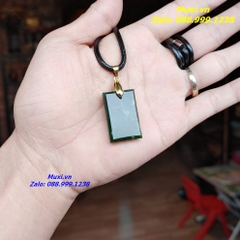 MẶT DÂY CHUYỀN VÔ SỰ BÀI NGỌC BÍCH XANH TỰ NHIÊN