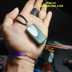 MẶT DÂY CHUYỀN VÔ SỰ BÀI NGỌC BÍCH XANH TỰ NHIÊN HÀNG ĐẸP