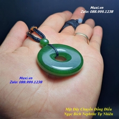 MẶT DÂY CHUYỀN ĐỒNG ĐIẾU NGỌC BÍCH TỰ NHIÊN