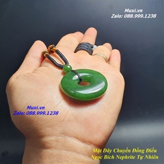 MẶT DÂY CHUYỀN ĐỒNG ĐIẾU NGỌC BÍCH TỰ NHIÊN