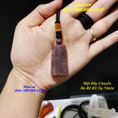MẶT DÂY CHUYỀN VÔ SỰ BÀI ĐÁ RUBY TỰ NHIÊN