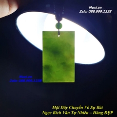 MẶT DÂY CHUYỀN VÔ SỰ BÀI NGỌC BÍCH VÂN TỰ NHIÊN