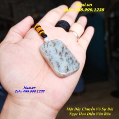 MẶT DÂY CHUYỀN VÔ SỰ BÀI NGỌC HOÀ ĐIỀN VÂN RÊU