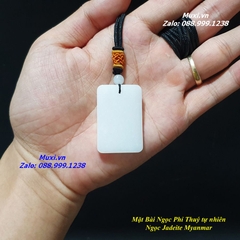 MẶT DÂY CHUYỀN NGỌC PHỈ THUÝ TỰ NHIÊN
