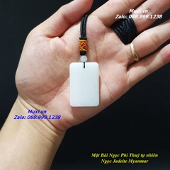 MẶT DÂY CHUYỀN NGỌC PHỈ THUÝ TỰ NHIÊN
