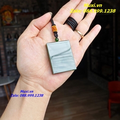 MẶT DÂY CHUYỀN VÔ SỰ BÀI NGỌC BÍCH XANH TỰ NHIÊN HÀNG VIP