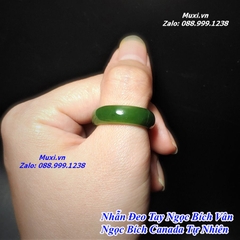 NHẪN NỮ BẰNG NGỌC BÍCH THIÊN NHIÊN