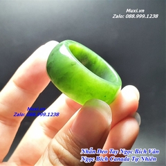 NHẪN NAM BẰNG NGỌC BÍCH THIÊN NHIÊN