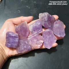 ĐÁ THẠCH ANH TÍM  HỒNG TỰ NHIÊN - Mẫu DT21