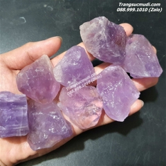 ĐÁ THẠCH ANH TÍM  HỒNG TỰ NHIÊN - Mẫu DT21