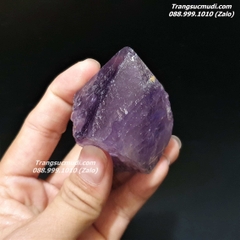 ĐÁ THẠCH ANH TÍM THÔ TỰ NHIÊN - Mẫu DT19