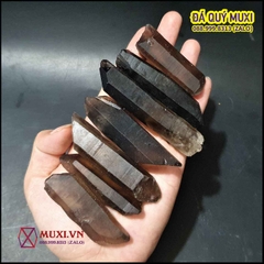 TINH THỂ ĐÁ THẠCH ANH ĐEN KHÓI TỰ NHIÊN ĐẸP