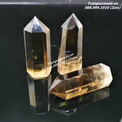 TRỤ THẠCH ANH VÀNG TỰ NHIÊN