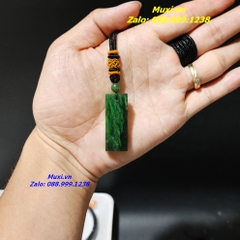 MẶT DÂY CHUYỀN VÔ SỰ BÀI NGỌC BÍCH XANH SƠN THUỶ TỰ NHIÊN