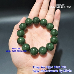 VÒNG ĐEO TAY NGỌC BÍCH TỰ NHIÊN CHO NAM