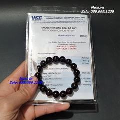 VÒNG TAY ĐÁ TOURMALINE ĐEN TỰ NHIÊN