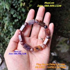 VÒNG TAY LU THỐNG ĐÁ RUBY TỰ NHIÊN