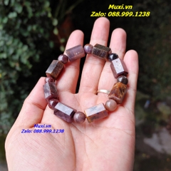 VÒNG TAY LU THỐNG ĐÁ RUBY TỰ NHIÊN