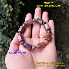 VÒNG TAY LU THỐNG ĐÁ RUBY TỰ NHIÊN