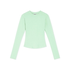 K5208 ÁO THUN BODY THẮT EO BORIP LẠNH COTTON TAY DÀI