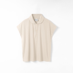 K5202 Áo thun polo trơn cổ sen tay hến