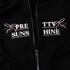 K5002 HOODIE ZIP ĐEN