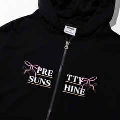 K5002 HOODIE ZIP ĐEN