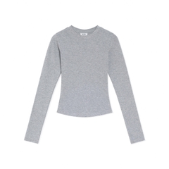 K5208 ÁO THUN BODY THẮT EO BORIP LẠNH COTTON TAY DÀI