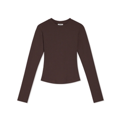 K5208 ÁO THUN BODY THẮT EO BORIP LẠNH COTTON TAY DÀI